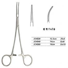 金鐘無(wú)損傷止血鉗JCH060 16cm 圓彎 32×10 1×2齒