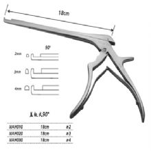金鐘蝶竇咬骨鉗NAH010 18cm 蓋板式 90° 刃寬2
