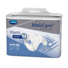 保赫曼妙力金裝彈性搭扣式尿褲（日用型）中號Molicare Pr. Elastic 6D M P30 30片/包 3包/箱貨號1652721