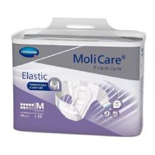 保赫曼妙力金裝彈性搭扣式尿褲（夜用型）中號MoliCare Pr. Elastic 8D M P26 30片/包 3包/箱貨號1654721