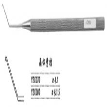 金鐘顯微眼用刀YZC080 晶體劈核 刃長(zhǎng)1.5