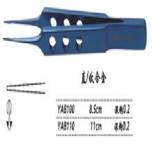 金鐘縫線結(jié)扎鑷YAB110 11cm 直 鉤深0.2（鈦）
