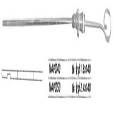 金鐘吸引管NAP050 14cm 直 φ2.4 帶刻線(xiàn)腦吸針