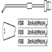 金鐘鼻剝離器H7Q060 20cm單頭 角彎 帶吸引鏟形φ4H7版鼻剝離器
