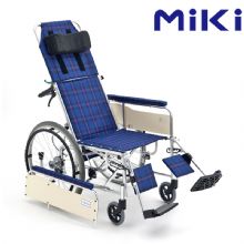 MIKI三貴手動(dòng)輪椅車MSL-T22  高靠背半躺全躺輪椅 航太鋁折疊輕便老人輪椅