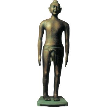  仿古針灸銅人高158cm  