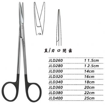 金鐘組織剪JLD260 11.5cm 直 刃口開齒（綜合）