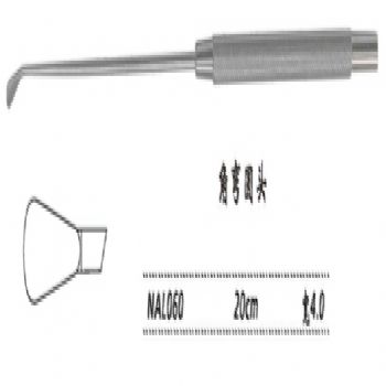 金鐘剝離器NAL060 20cm 角彎長圓頭 寬4.0