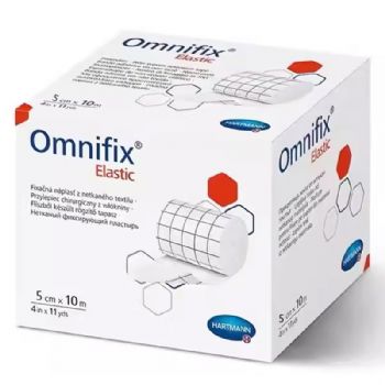 德國保赫曼歐尼彈性軟棉寬膠帶Omnifix elastic 5cm×10m 貨號：9006021   